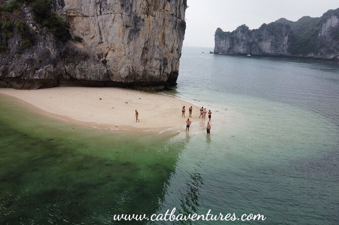 Cruising- Kayaking- Cycling- Trekking 3D/2N from Cat Ba in less tourist areas. - Day 3: Tien Ong Cave, Dau Be Island, and the calmer “other side” of Ha Long