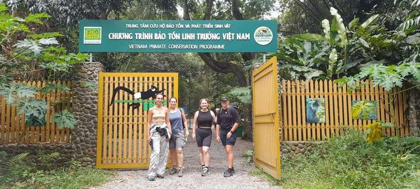 Cuc Phuong National Park Hiking Tour - The Primate Rescue Center: animal care you can see up close