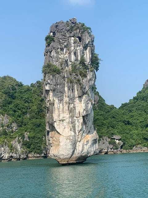Đảo Cát Bà : 1Day Kayaking,Swimming,Cycling,Snorkeling,Lunch - Cam Lagoon swim: clear water, jumps from the deck, and a real break