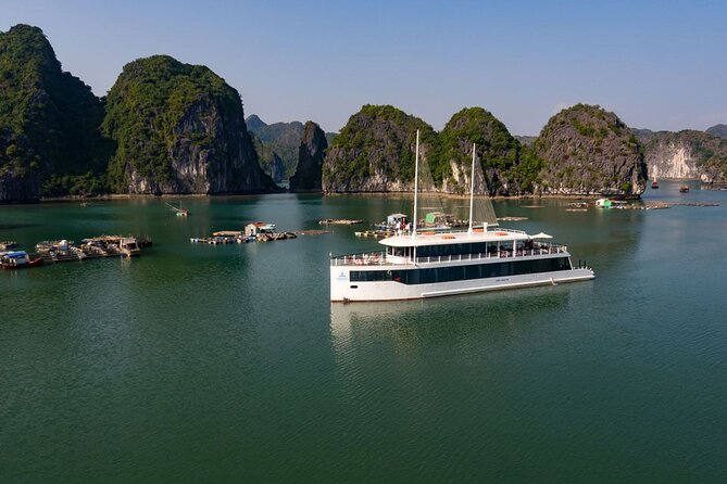 DELUXE Halong Cruise 1 Day Tour From Hanoi - Daily Operated - Hanoi pickup that actually saves your morning (Old Quarter to Tuan Chau)