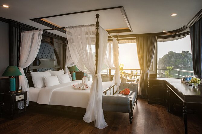 Dora Cruise – Best 2D1N Luxury Cruise in Halong & Lan Ha Bay - Day 2: Tai Chi, Dark & Bright Caves (Hang Sang & Toi), and a Final Lunch Cruise