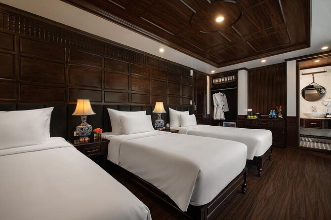 Doris 5 Star Cruise 2 Days 1 Night(Ha Long Bay+Lan Ha Bay) - Meals, cabin setup, and onboard extras: what’s actually included
