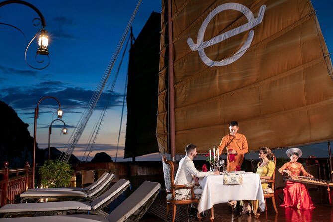 Emperor Cruises Experience 2 Days 1 Night in Halong Bay. - Day 2 at Lan Ha Bay: Vovinam on the sundeck