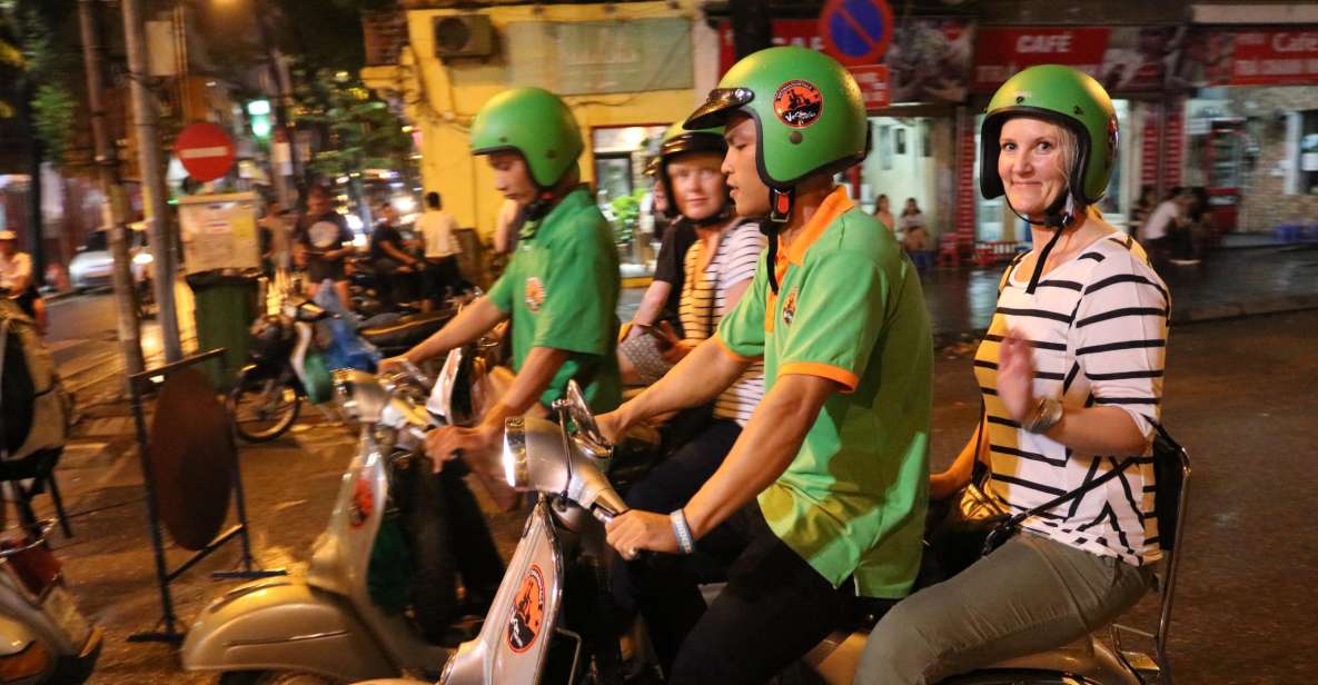 Enjoy Hanoi Like a Local - Vespa & Street Food Tour by Night - The Opera House Finale and the Live Music Bar Hangout