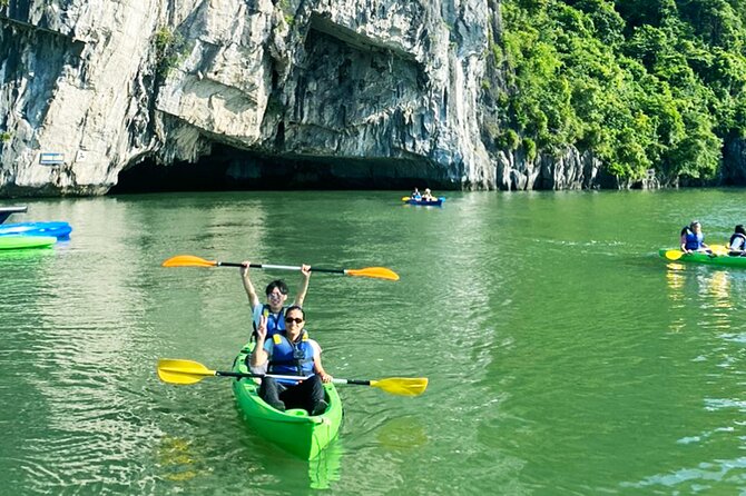 Excellent Halong Bay Day Cruise All Inclusive From Hanoi - Boarding and the midday start on the bay