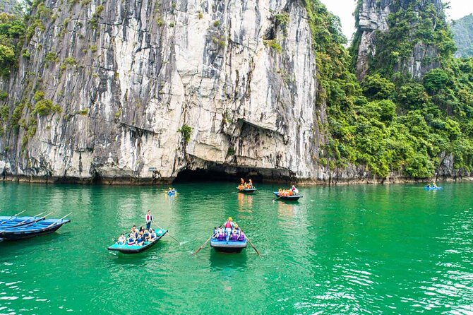 Excellent Halong Bay Day Cruise All Inclusive From Hanoi - Lunch, a sunset party, and why the food matters here