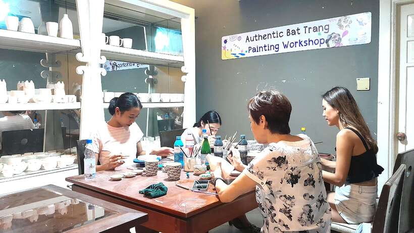 Experience the Art of Ceramic Painting | Hanoi’s Old Quarter - Right in Hanoi’s Old Quarter: finding 115 Hàng Gai