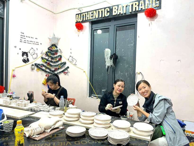 Experience the Art of Ceramic Painting | Hanoi’s Old Quarter - The wheel and the glaze: why they’re there
