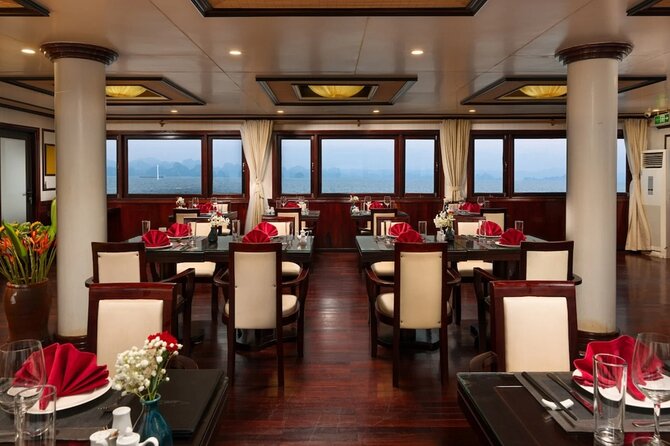 Explore Halong & Bai Tu Long Bay in 2 Days 1 Night from Hanoi - Day 2 at 06:30: tai chi on the sundeck before breakfast