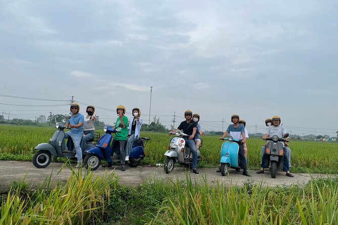 Exploring Vespa Tour Through Little Red River Delta - A Vespa Day That Swaps Hanoi Chaos for Delta Quiet