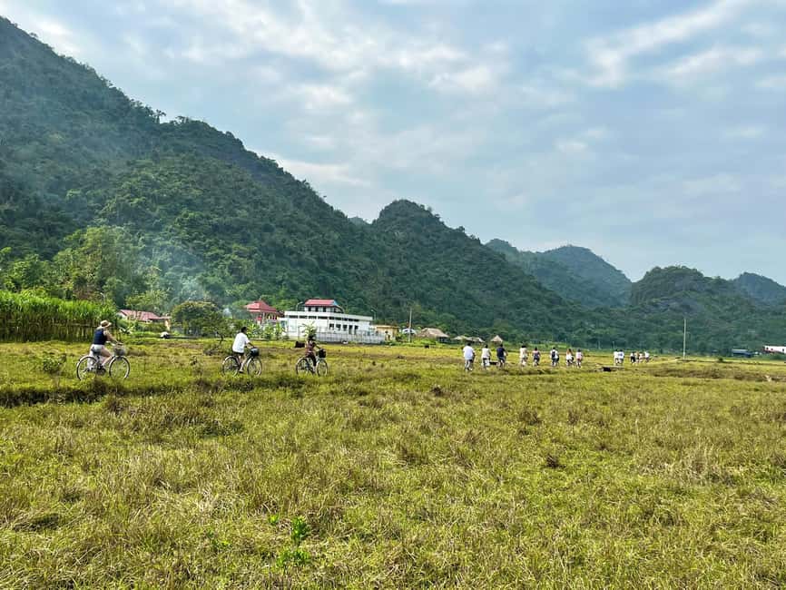 From Catba: Lan Ha Bay - Serenity Premium Cruise with Lunch - The short bike tour and the onboard sunset wind-down