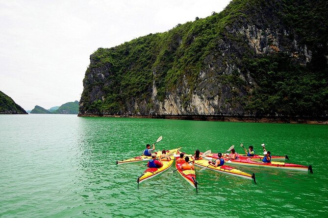 From Ha Noi - Full Day Ha Long Bay Trip - TiTop Beach and the 400-step climb: beach time with an optional workout