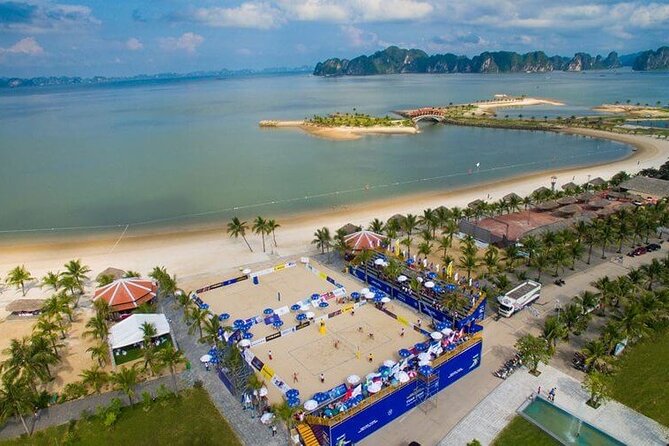 From Ha Noi - Full Day Ha Long Bay Trip - Sailing back with the sunset party: snacks, tea, and a good mood