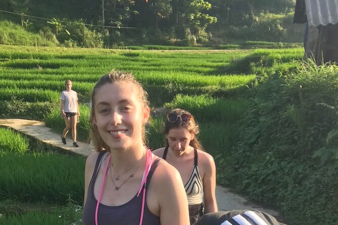 From Hà Nội : Sapa trek with local guide 2 days 1 night - Day 2: Rice Fields, Bamboo Forest, and the Hầu Thào Waterfall Stop