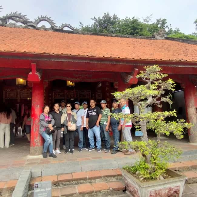 From HaLong cruise Port: Private tour visit Hanoi city - Tran Quoc Pagoda and West Lake: A Scenic Pause in Midday Heat