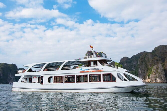 From Hanoi: 1-Day Halong 5-Star Cruises with Big & Small Groups - Sunset party, traditional music, and the Sonata factor