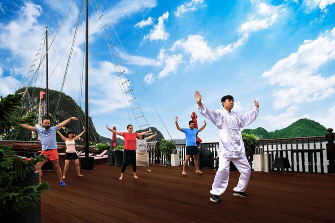From Hanoi: 2-Day Luxury Halong Cruise Explore Caves & Island - Night squid fishing: short, fun, and different from daytime sights