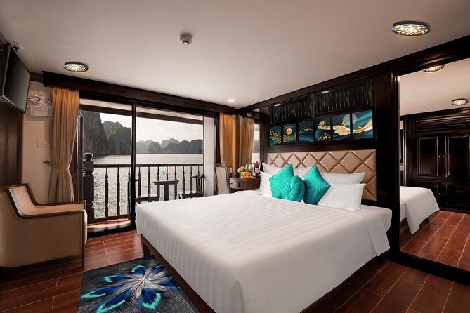 From Hanoi: 2-Day Luxury Halong Cruise Explore Caves & Island - Check-out timing and how they handle luggage