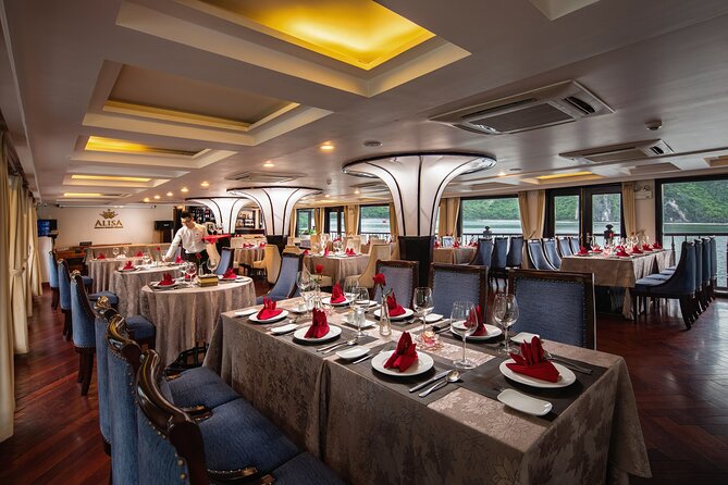 From Hanoi: 2-Day Luxury Halong Cruise Explore Caves & Island - Boarding at Tuan Chau Marina: what you get right away