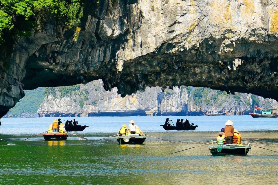 From Hanoi: 3-Day Luxury Tour Ninh Binh & Ha Long Bay Cruise - Day 3: Dark and Bright Cave Area and That Gate-Through-Water Feeling