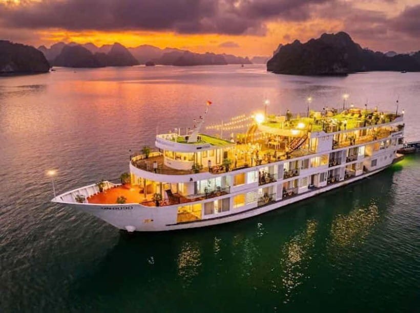 From Hanoi : 4-day Ninh Binh-Halong Bay Cruise with Balcony - Transfer to Ha Long Bay: Tuan Chau arrival and your first cruise steps