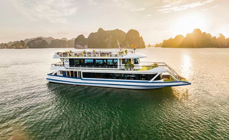 From Hanoi: Explore Ha Long Bay In Full Day - Tuan Chau Port and the elephant-rock coast vibe