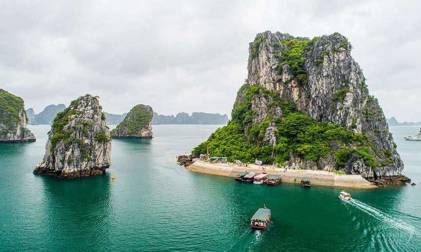 From Hanoi: Ha Long Bay 1 Day Tour With A Small Group - Ti Top Island: hike for the panorama, then swim
