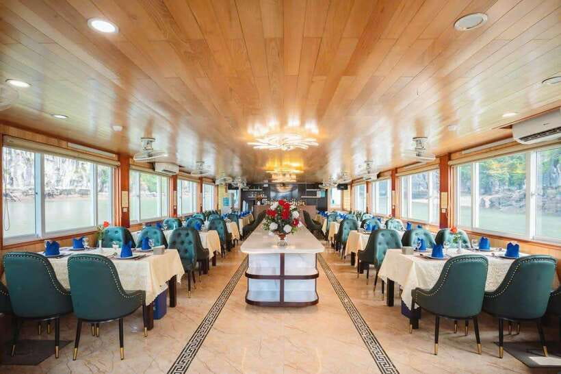 From Hanoi: Ha Long Bay Full-Day Luxury Cruise - Lunch on the boat: buffet practicality and what to watch for