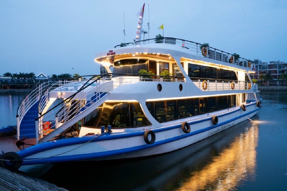 From Hanoi: Ha Long Bay Luxury Cruise Day Tour with Jacuzzi - From Hanoi to Tuan Chau: the transfer-to-cruise flow
