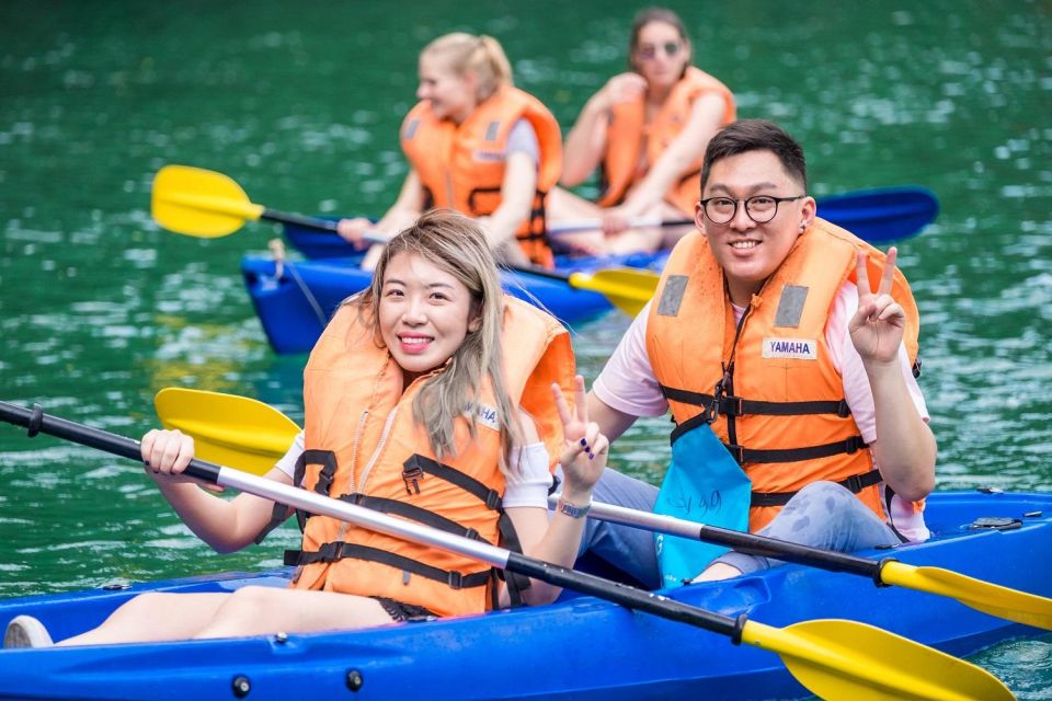 From Hanoi: Halong Bay Day Trip w/ Cave, Island & Kayak - What to pack (and what to avoid) for caves and kayaking