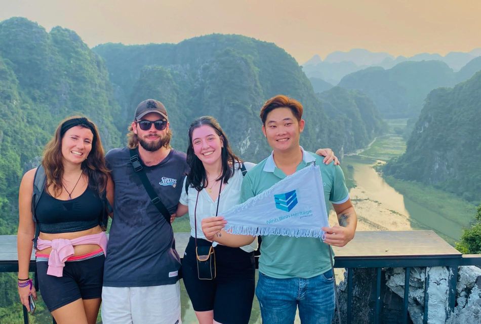 From Hanoi: Hoa Lu-Trang An-Mua Cave Luxury Trip w/Limousine - Trang An UNESCO Boat Ride: Tunnel Caves and Skull Island Cinema Energy