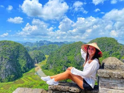 From Hanoi: Ninh Binh Bai Dinh & Trang An & Mua Caves - Bai Dinh Pagoda: Golden Buddha scale, ancient trees, and a mountain-side feel