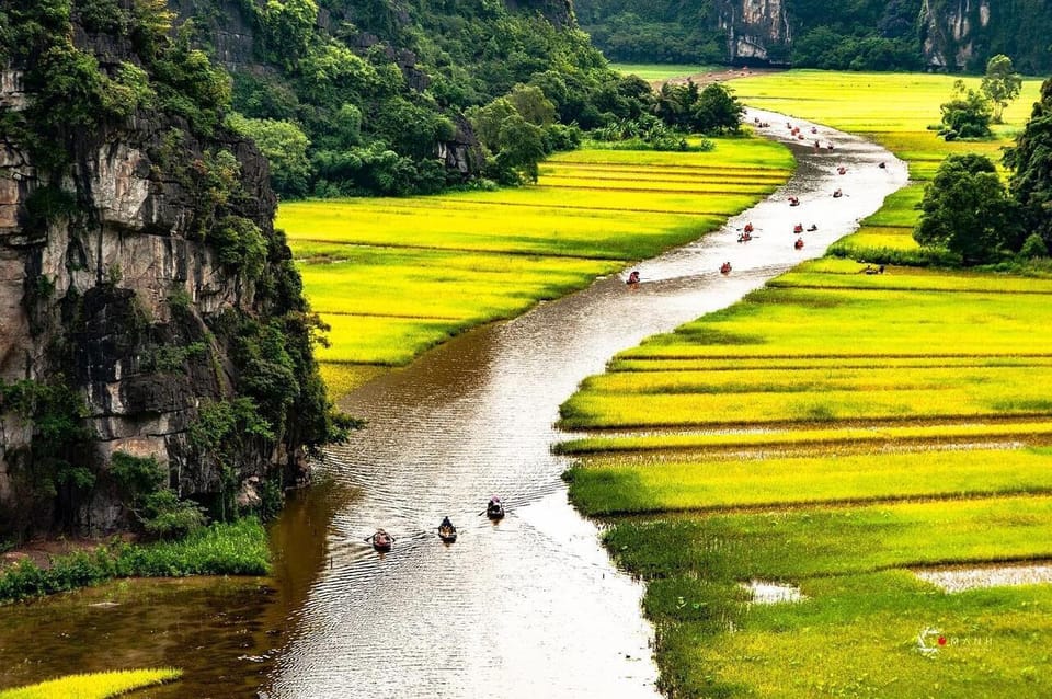 From Hanoi: Ninh Binh & Bai Dinh & Trang An & Mua Caves Tour - Bai Dinh Pagoda: Giant Golden Buddha and Ancient Mountainside Temples