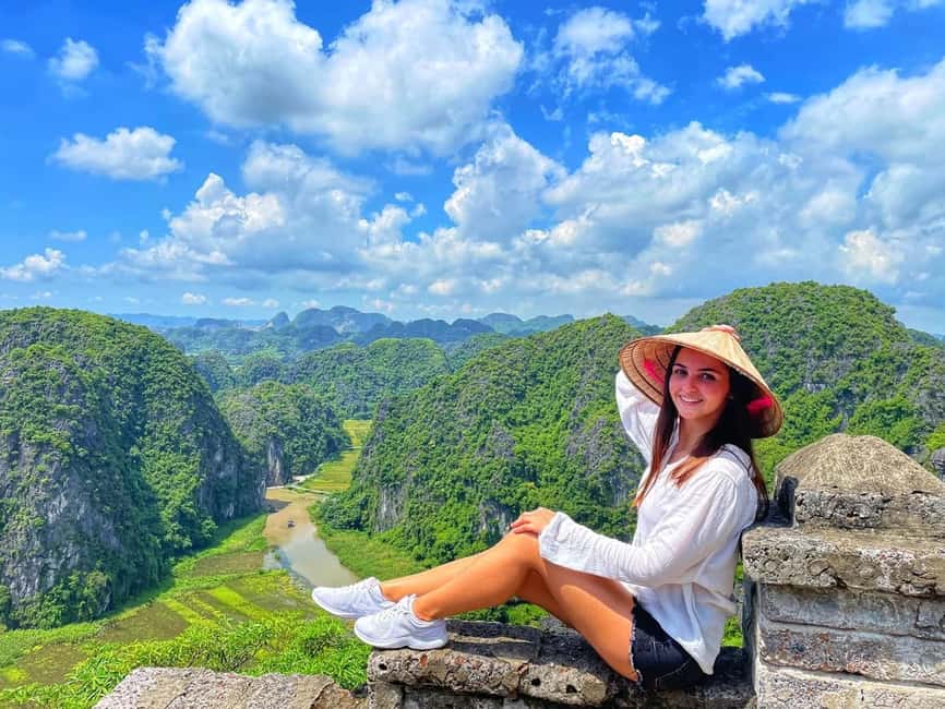 From Hanoi: Ninh Binh Bai Dinh & Trang An & Mua Caves - Bai Dinh Pagoda: Golden Buddha scale, ancient trees, and a mountain-side feel
