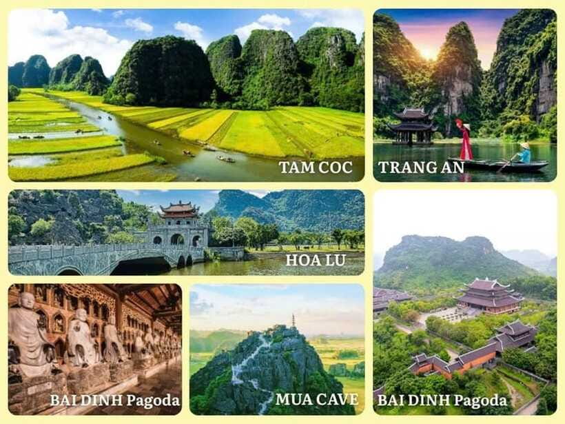From Hanoi: Ninh Binh Boat Ride, Mua Cave Hike, Temple Visit - The Lunch Break: Buffet Food That Can Be Good Fuel, Not a Culinary Mission