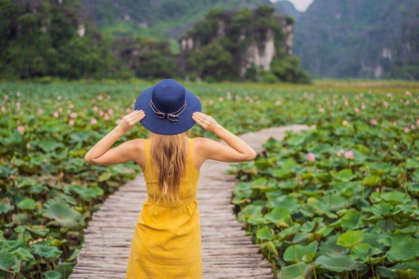 From Hanoi: Ninh Binh- Hoa Lu-Tam Coc- Mua Cave- Highlight - Tam Coc by sampan: the classic Halong Bay on land moment