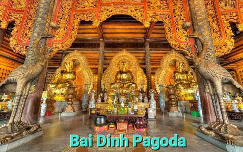 From Hanoi/NinhBinh: HoaLu-Bai Din- TrangAn- MuaCave-BichDon - Bai Dinh Pagoda: Go Big, Bring Sunscreen