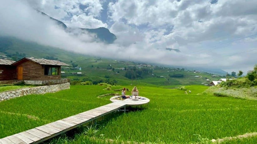From Hanoi: Premium 2-Day Sapa Adventure with DCAR Limousine - Day 1 in central Sapa: Cat Cat Village, waterfall, and a French-built plant