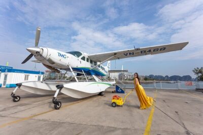 From Hanoi to Halong Bay 1 Day Tour with Scenic Seaplane & Cruise - Getting from Hanoi to Tuan Chau: the pickup flow that matters