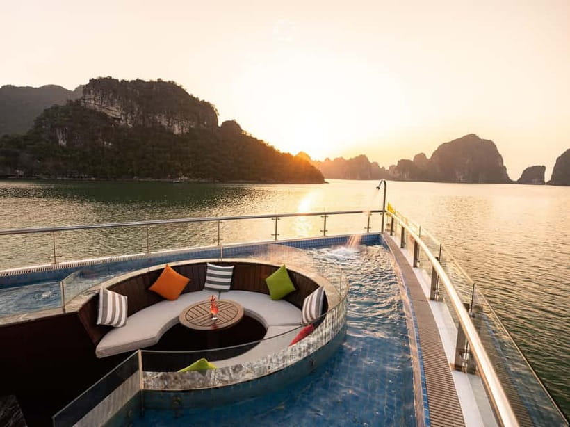 From Hanoi: Top-Rated Ha Long Bay Day Cruise with Jade Sails - Lan Ha Bay for 7.5 hours: calmer waters, less frantic rhythm