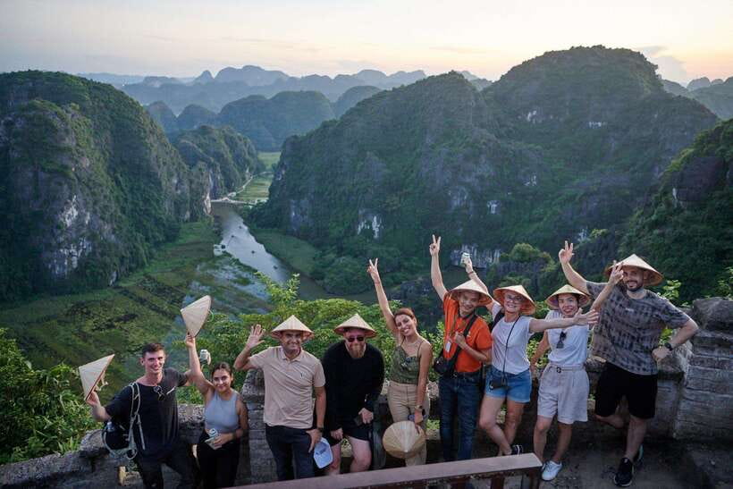 From Hanoi: Trang An, Hoa Lu & Mua Cave Full-Day Luxury Tour - A 12-hour luxury loop through Hoa Lu, Trang An, and Mua Cave