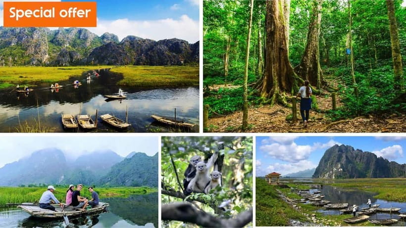 From Ninh Binh: Cuc Phuong - Van Long Reserve - Small Groups - The trek: ancient trees and two ways to walk