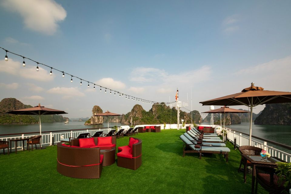 From Ninh Binh: Ha Long - Lan Ha Bay 2D1N on 5-star Cruise - Kayaking with real options: Ba Trai Dao or Tra Bau
