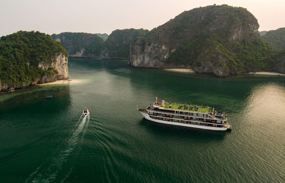 From Ninh Binh: Ha Long - Lan Ha Bay 2D1N on 5-star Cruise - Your cabin: private bathroom comfort that changes the whole trip