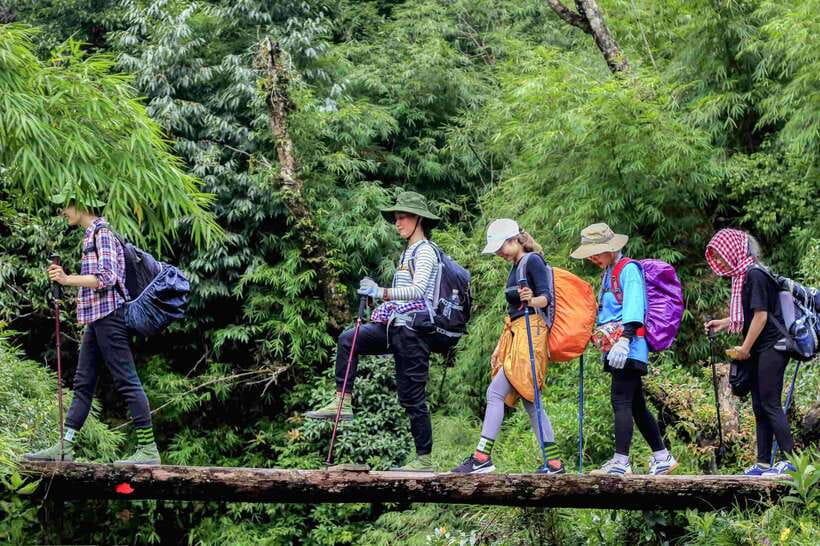 From Sapa: Fansipang Mountain Hike 1 Day - First Light in Sapa: Pickup, Warm-Up, and Tram Tom Pass