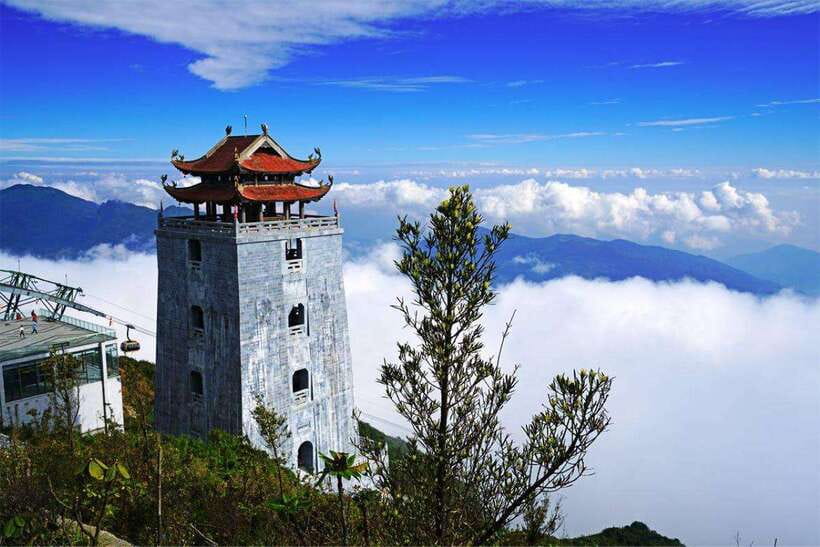From Sapa:Cable Car Ticket To Fansipan Legend & Car Transfer - Cable car ride: the view is the payoff