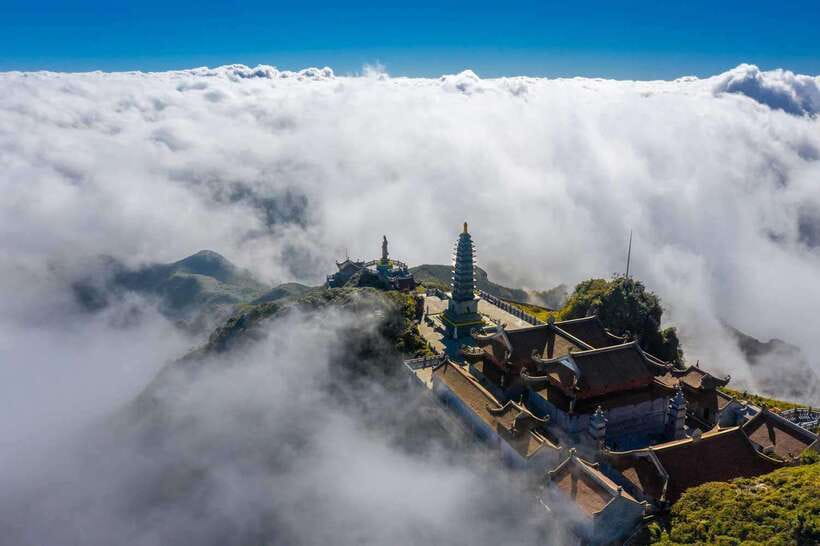 From Sapa:Cable Car Ticket To Fansipan Legend & Car Transfer - Guanyin and the Zen monasteries: big meaning, big scale