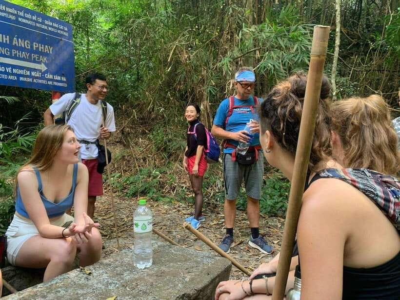 Full day hike - climbing in Jungle of Cat Ba National park - Cat Ba National Park’s best trick: forest plus sea in one day