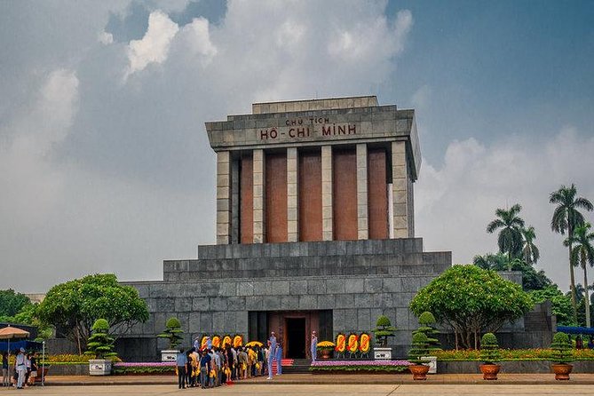 Full-day Private Hanoi Sightseeing Tailored on request - Ho Chi Minh Mausoleum and Ba Dinh Square: The Most Formal Block of the Day