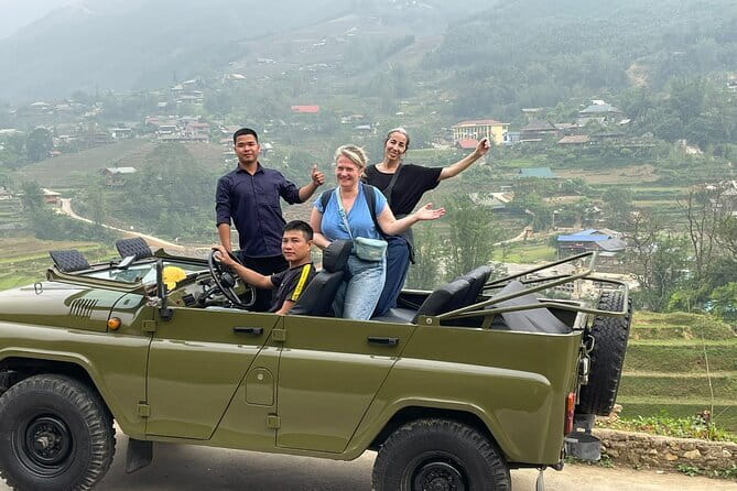 Full Day Sapa Jeep Open Air Jeep Off The Beaten Track - Lunch at a Local Restaurant: Included Fuel, Then Back to the Hills